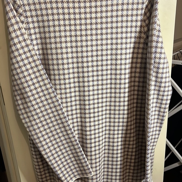 Rw & co khaki, lavender and cream houndstooth print jacket - Picture 5 of 10